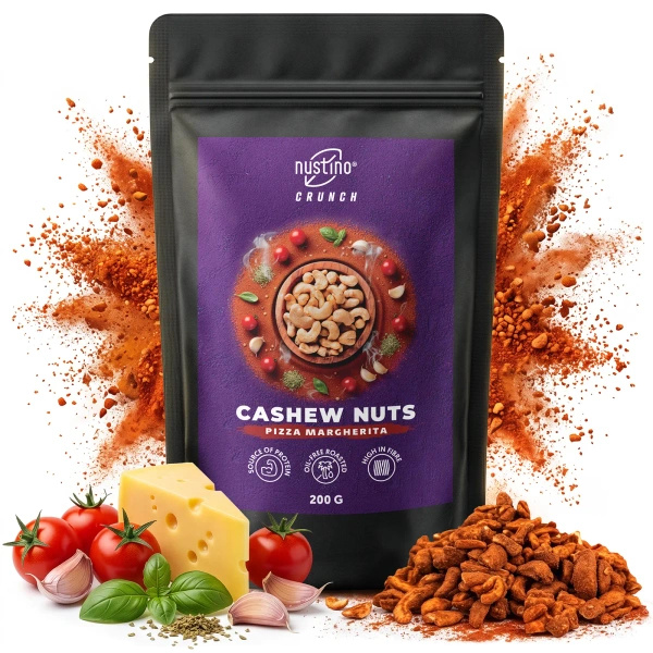 Nustino Crunch – Roasted Cashews – Pizza Margherita 200g