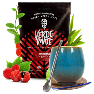 Yerba Mate Set Verde Mate 400g 0.4kg Calabash + Bombilla