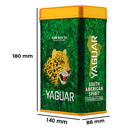 Yerbera – Dispensing tin can + Yaguar Pomelo 0.5 kg