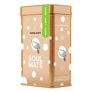 Yerbera – Tin can + Soul Mate Orgánica Menta Limon 0.5kg