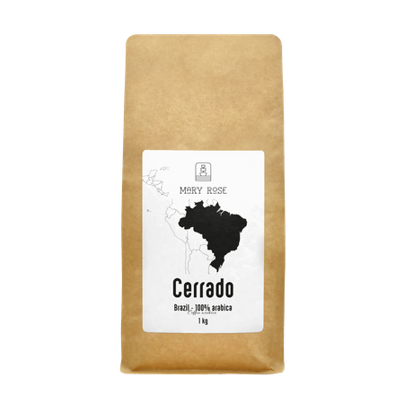 Mary Rose - whole bean coffee Brazil Cerrado premium 1kg