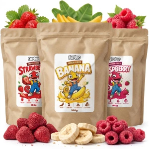 FiloLilo Freeze-Dried Fruit Set 3×100g