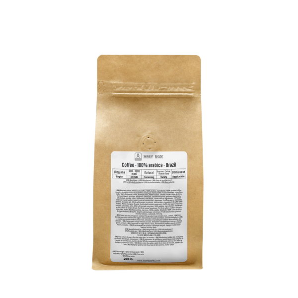 Mary Rose - whole bean coffee Brazil Mogiana premium 200g