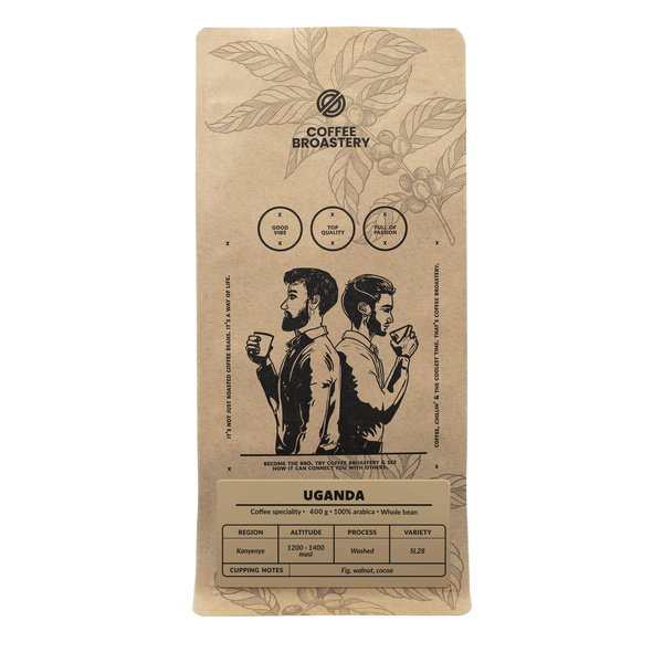 Bro Coffee Roastery - Whole Bean Coffee Uganda Kanyenye Speciality 400g