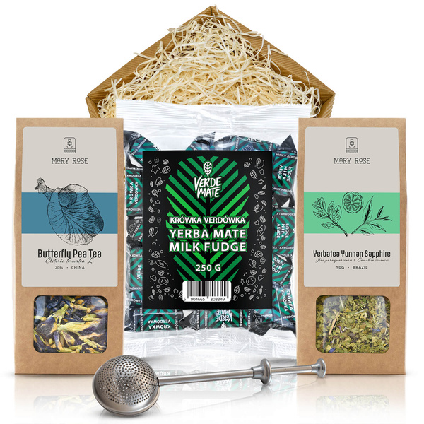 Mary Rose gift set + tea brewer + Fudges with yerba mate