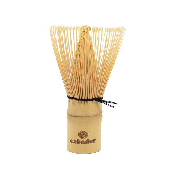 Bamboo matcha tea accessory set: chasen whisk + chashaku scoop + spoon