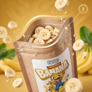 FiloLilo – Freeze-dried banana slices 100g