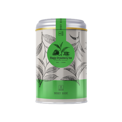 Mary Rose - Magic Strawberry tea in tin can - 50g