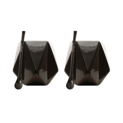 Yerba Mate Set of Accessories: 2x Calabash + 2x Bombilla