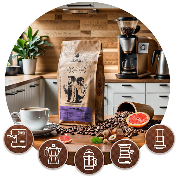 Bro Coffee Roastery - Whole Bean Coffee Nicaragua Colibrí Azul Speciality 400g