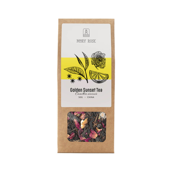 Mary Rose – Golden Sunset Tea – 50g