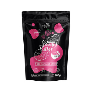 Nustino – Powdered Peanut Butter – Raspberry (no sugar added) 400g