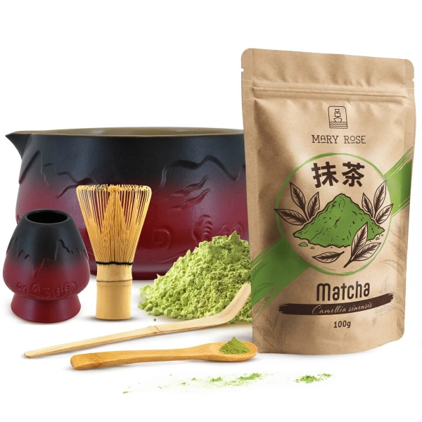 Matcha tea brewing set
