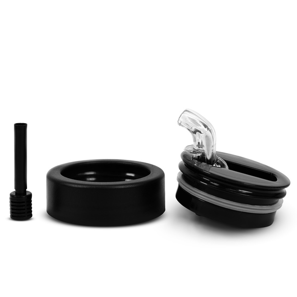 Yerbomos XL ALL IN ONE - 750ml - Mate cup, thermos and bombilla in one (black)