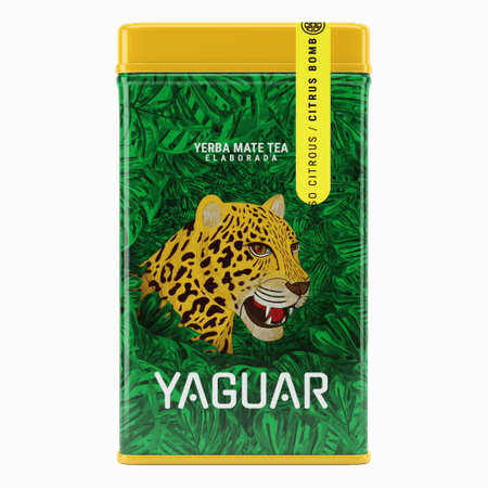 Yerbera – Tin can + Yaguar Citrus Bomb 0.5kg