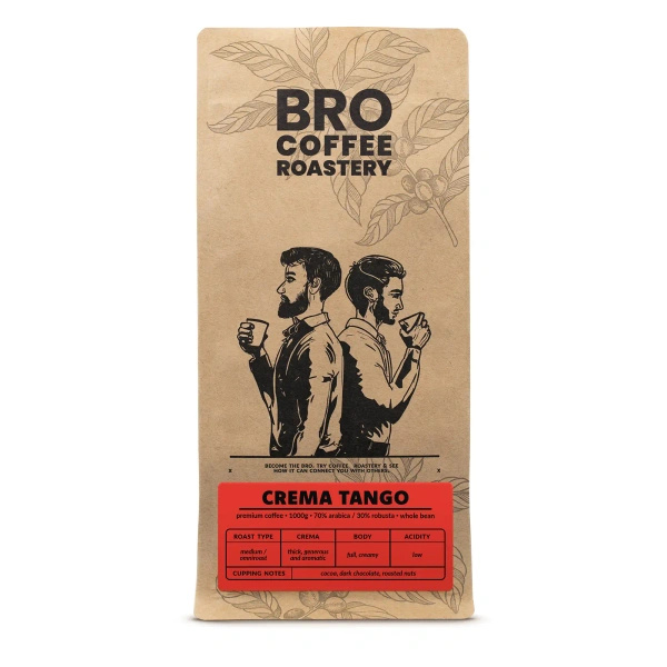 Bro Coffee Roastery – Whole Bean Coffee Crema Tango 1kg