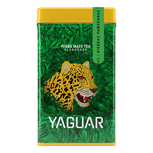 Yerba Mate Yaguar Hierbas Pampeanas 0.5kg in Tin