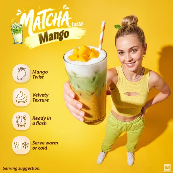 Mary Rose – Mango Matcha Latte 100g
