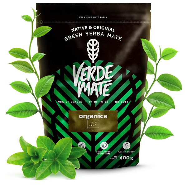 Yerba Mate Set Verde Mate 400g 0.4kg Calabash + Bombilla