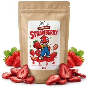 FiloLilo – Freeze-dried strawberry slices 20g