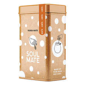 Yerbera – Tin can + Soul Mate Orgánica Anís 0.5kg