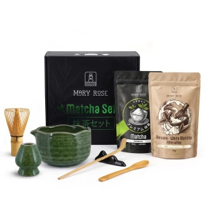 Gift Set for Colourful Matcha Latte: Matcha + White Matcha + Accessories