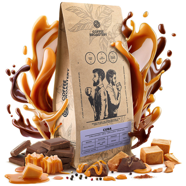 Bro Coffee Roastery - Whole Bean Coffee Cuba Sierra Maestra Speciality 400g