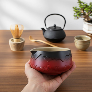 Matcha tea brewing accessories set