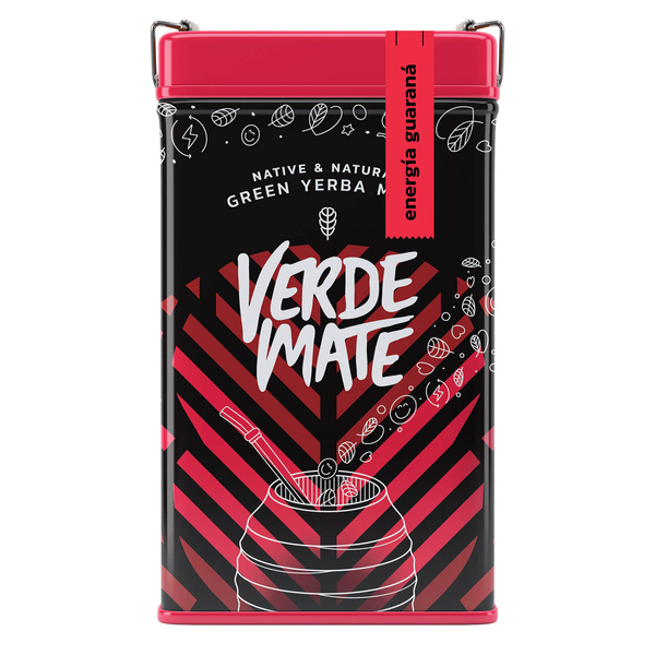 Yerbera – Tin can + Verde Mate Green Energia Guarana 0.5kg