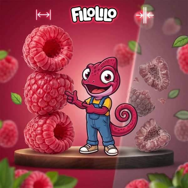 FiloLilo – Freeze-dried raspberries 100g