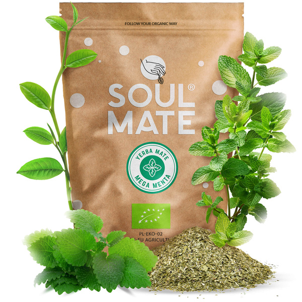 Yerba Mate Set Soul Mate 500g 0.5kg Calabash + Bombilla