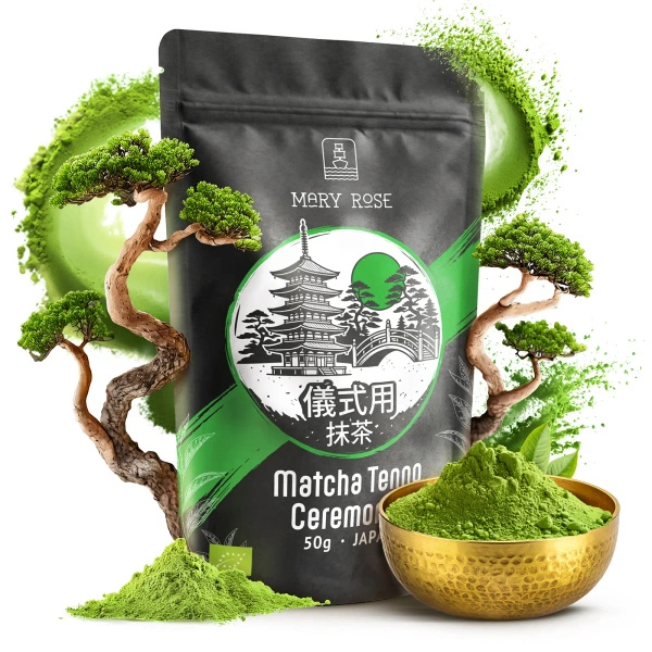 Japanese Matcha Tenno Green Tea (BIO) Ceremonial 50g