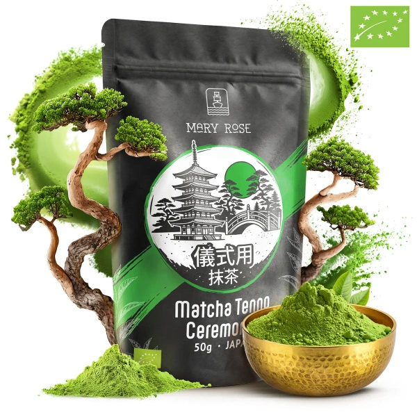Japanese Matcha Tenno Green Tea (BIO) Ceremonial 50g