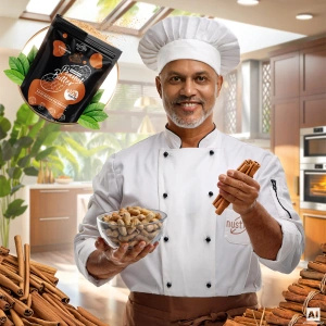 Nustino – Powdered Peanut Butter – Cinnamon (no sugar added) 400g