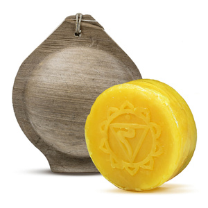 Gift set for Solar Plexus Chakra (Manipura): chakra tea + incense + candle
