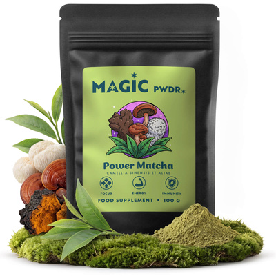 Magic Pwdr – Power Matcha – Energy & Focus Blend 100g