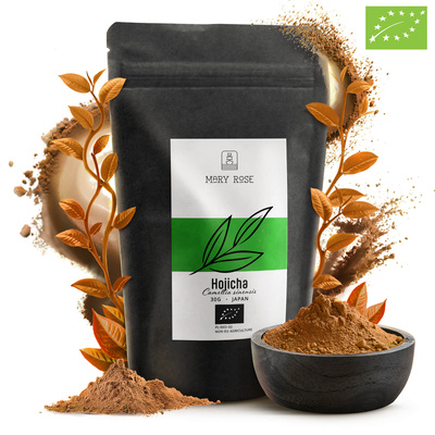 Mary Rose – Roasted Green Tea Hojicha Powder (BIO) 30g