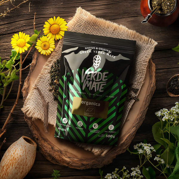 Yerba Mate Set: Verde Mate Organica 2x500g