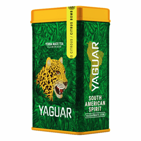 Yerbera – Tin can + Yaguar Citrus Bomb 0.5kg