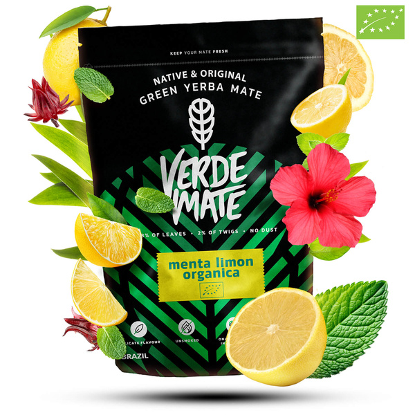 Verde Mate Green Organica Menta Limon 0.4kg