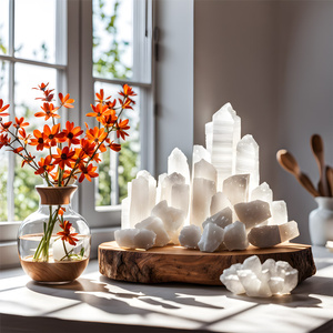 White Selenite (raw stone) 50g