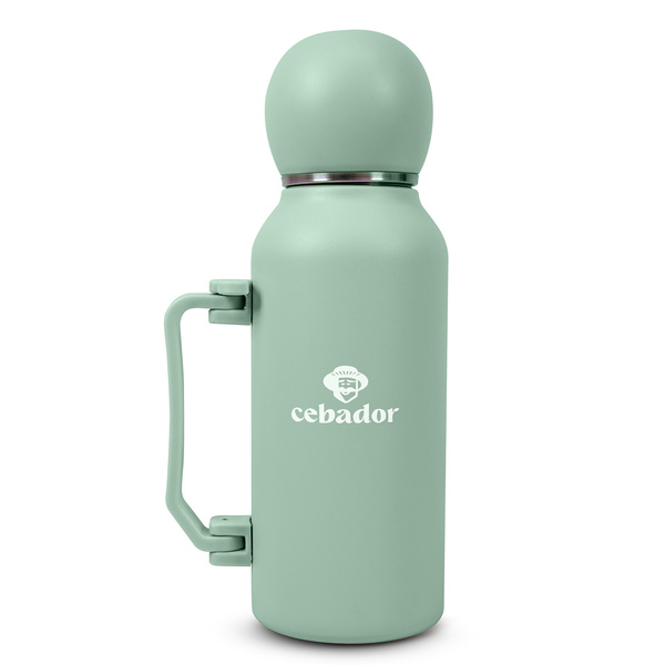 YerbaGo – Thermos with Mate Gourd and Bombilla 1.3 L – pistachio